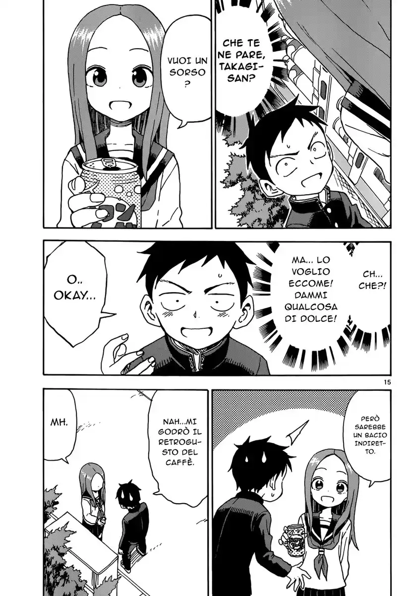 Karakai Jouzu no Takagi-san Capitolo 39 page 15