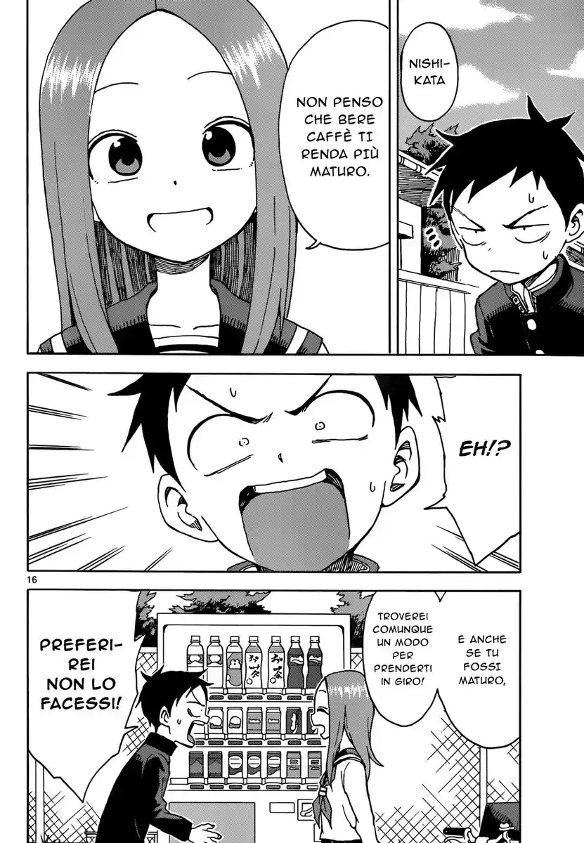 Karakai Jouzu no Takagi-san Capitolo 39 page 16