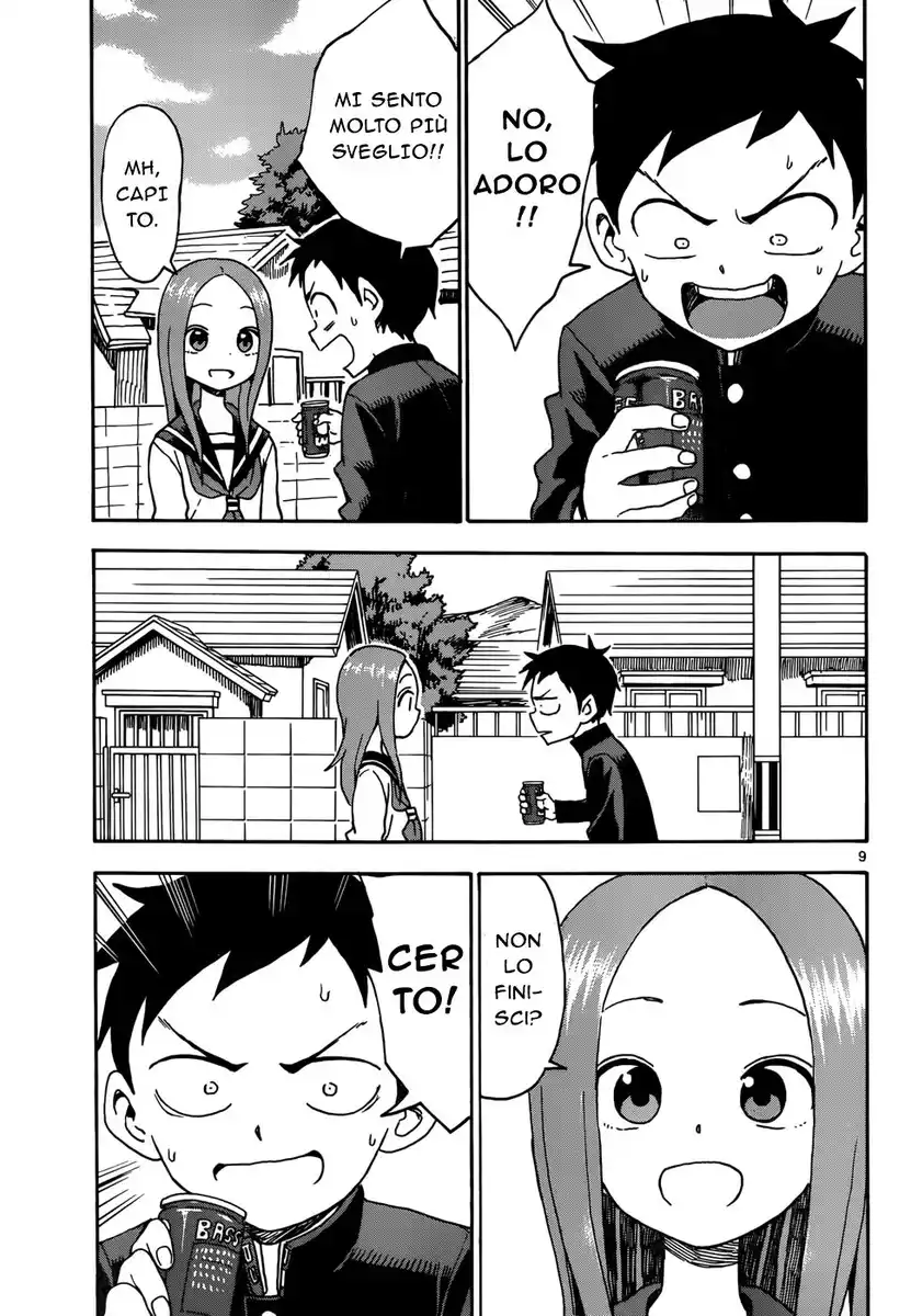 Karakai Jouzu no Takagi-san Capitolo 39 page 9