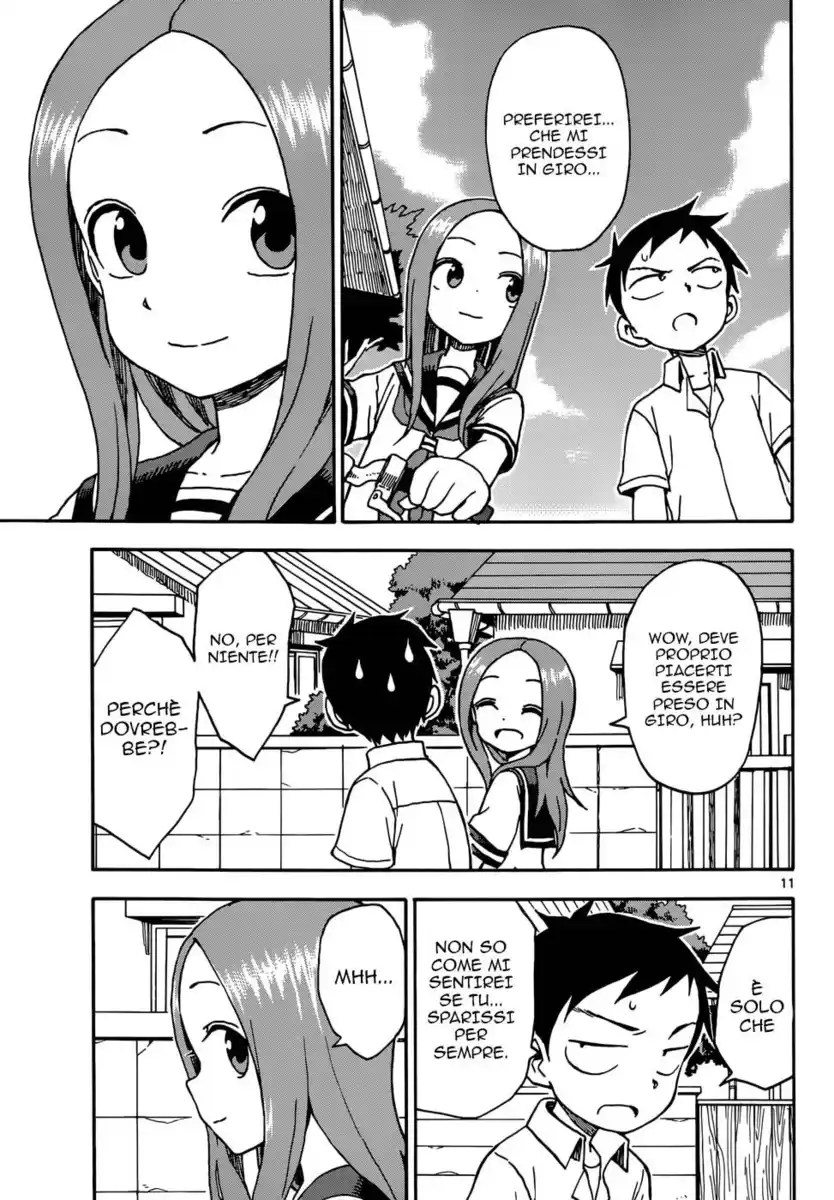 Karakai Jouzu no Takagi-san Capitolo 38 page 11