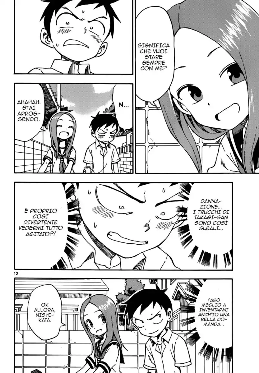 Karakai Jouzu no Takagi-san Capitolo 38 page 12