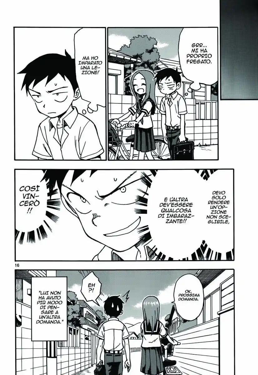 Karakai Jouzu no Takagi-san Capitolo 38 page 16