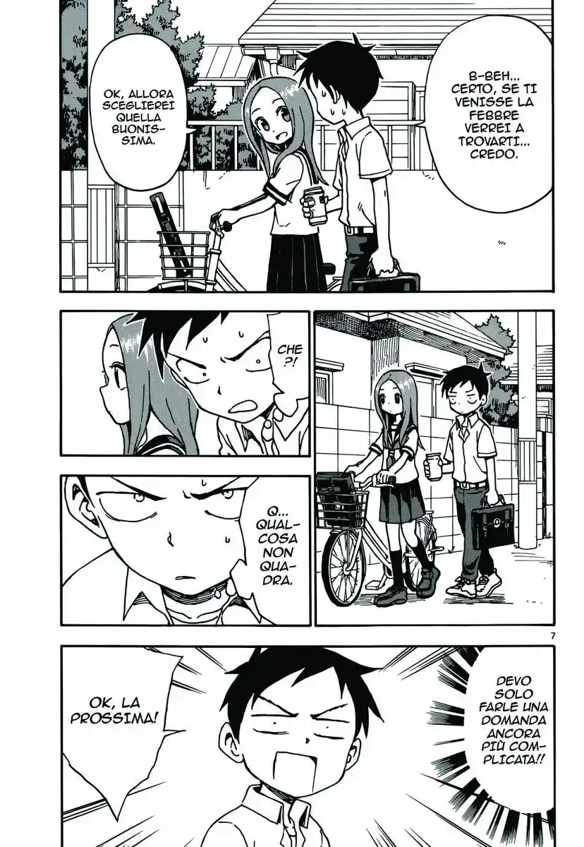 Karakai Jouzu no Takagi-san Capitolo 38 page 7