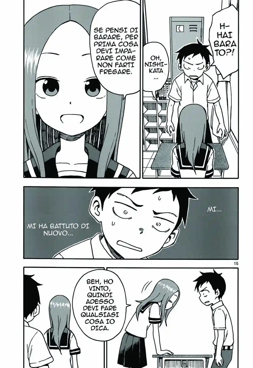 Karakai Jouzu no Takagi-san Capitolo 31 page 16