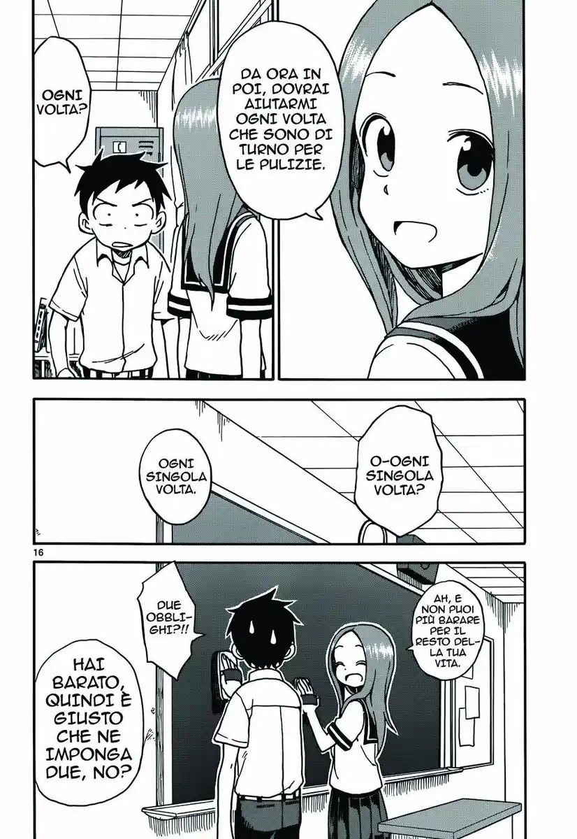 Karakai Jouzu no Takagi-san Capitolo 31 page 17