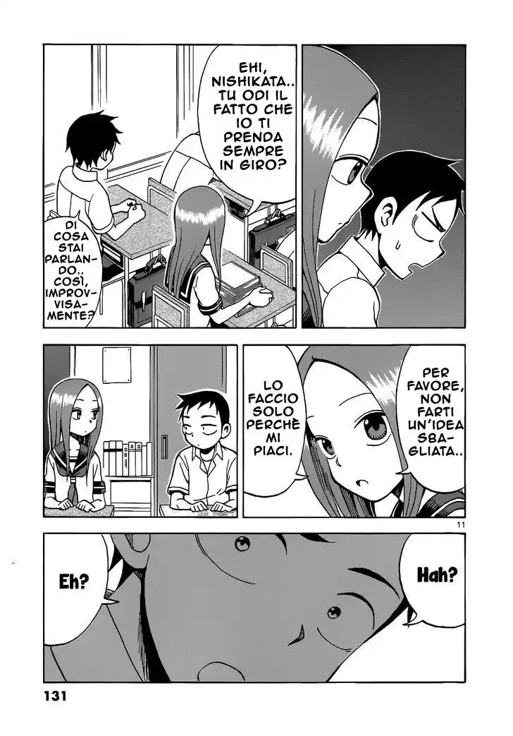 Karakai Jouzu no Takagi-san Capitolo 17 page 12