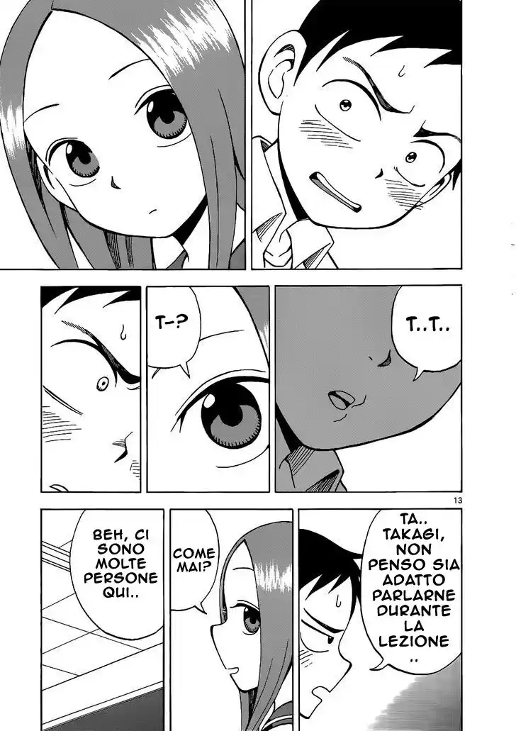 Karakai Jouzu no Takagi-san Capitolo 17 page 14