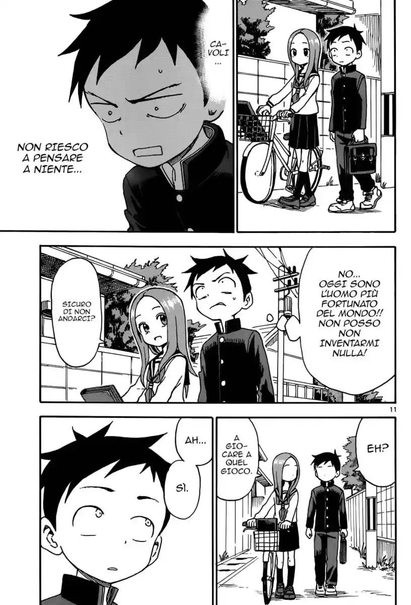 Karakai Jouzu no Takagi-san Capitolo 42 page 11