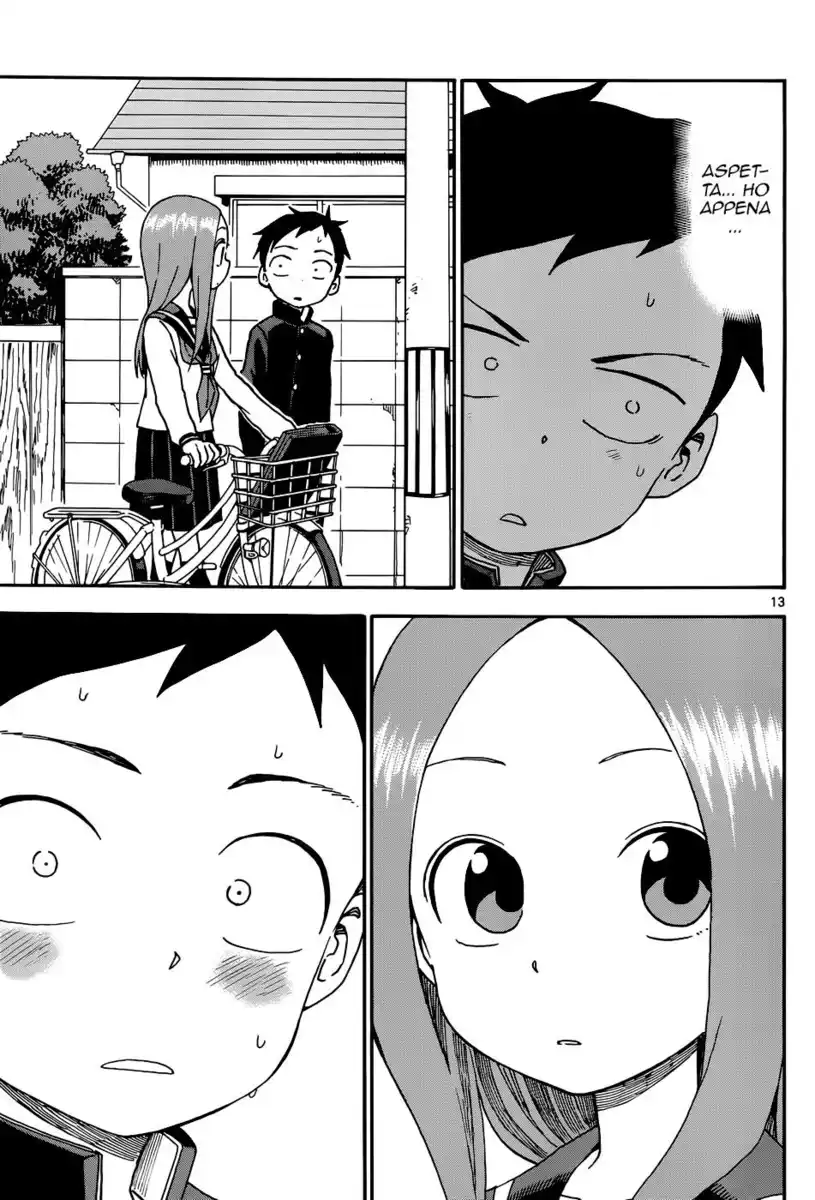 Karakai Jouzu no Takagi-san Capitolo 42 page 13