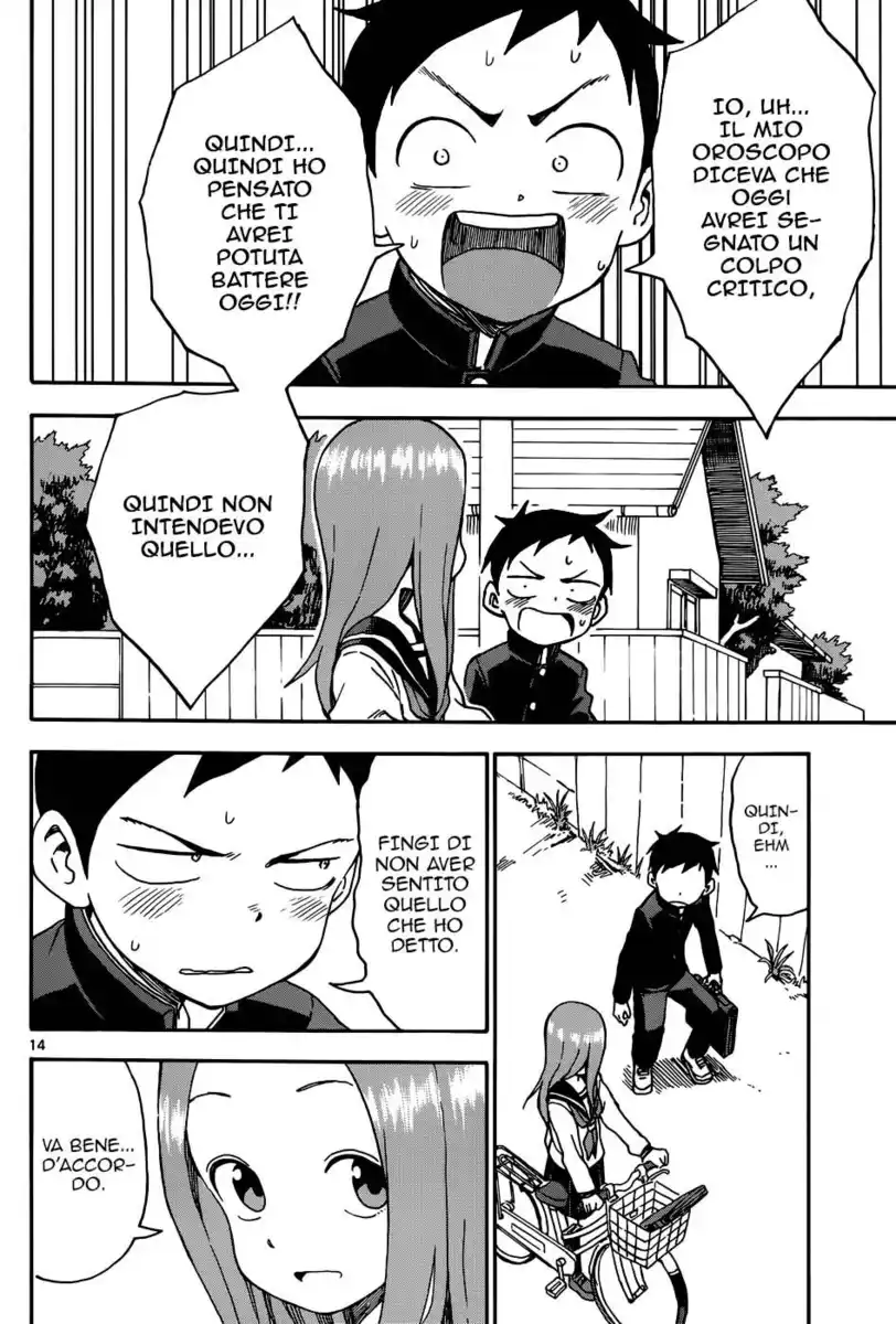 Karakai Jouzu no Takagi-san Capitolo 42 page 14