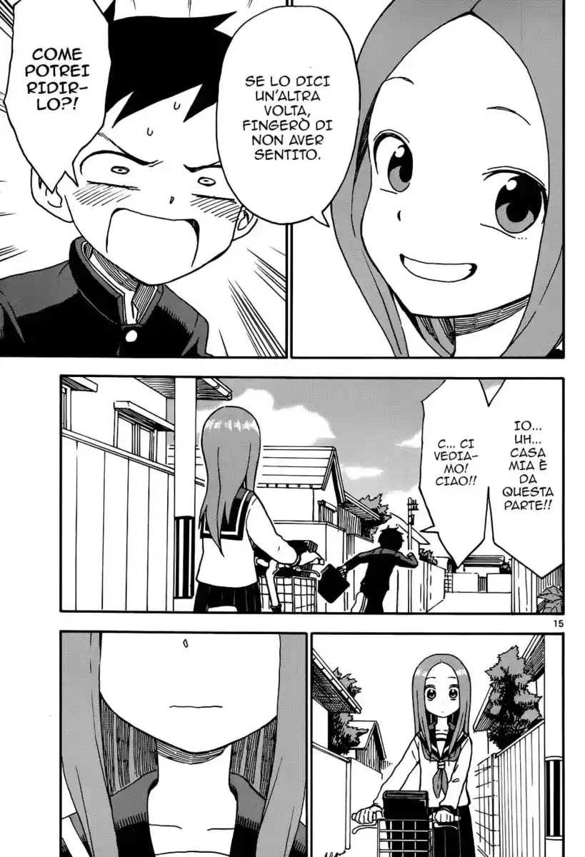 Karakai Jouzu no Takagi-san Capitolo 42 page 15