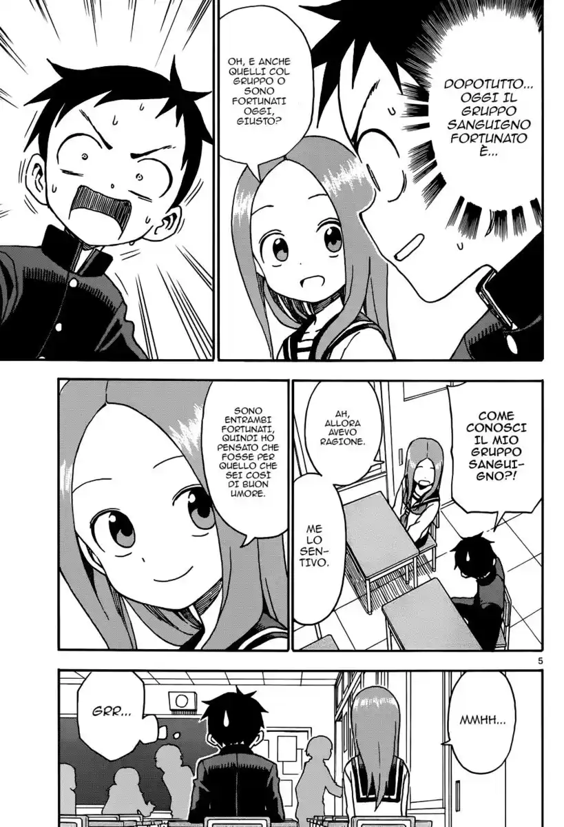 Karakai Jouzu no Takagi-san Capitolo 42 page 5