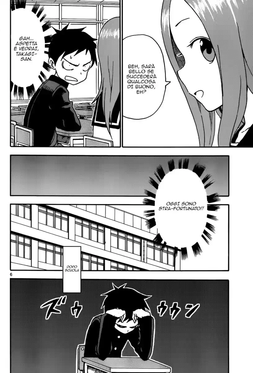 Karakai Jouzu no Takagi-san Capitolo 42 page 6