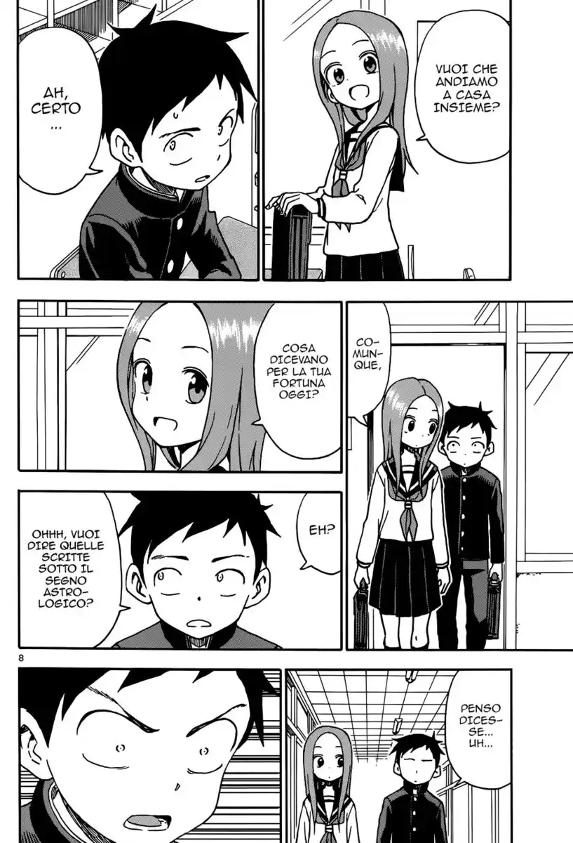 Karakai Jouzu no Takagi-san Capitolo 42 page 8