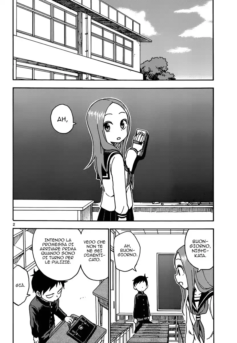 Karakai Jouzu no Takagi-san Capitolo 41 page 2