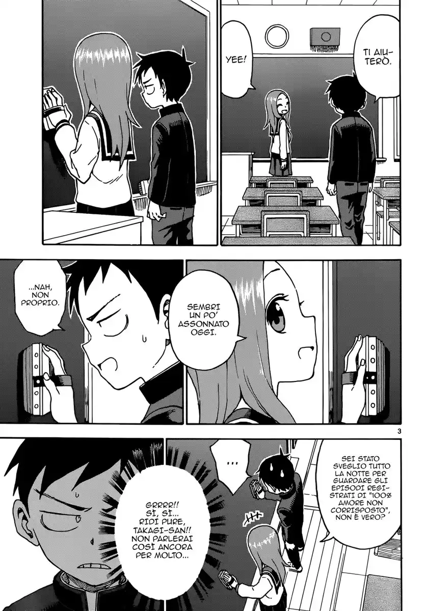 Karakai Jouzu no Takagi-san Capitolo 41 page 3