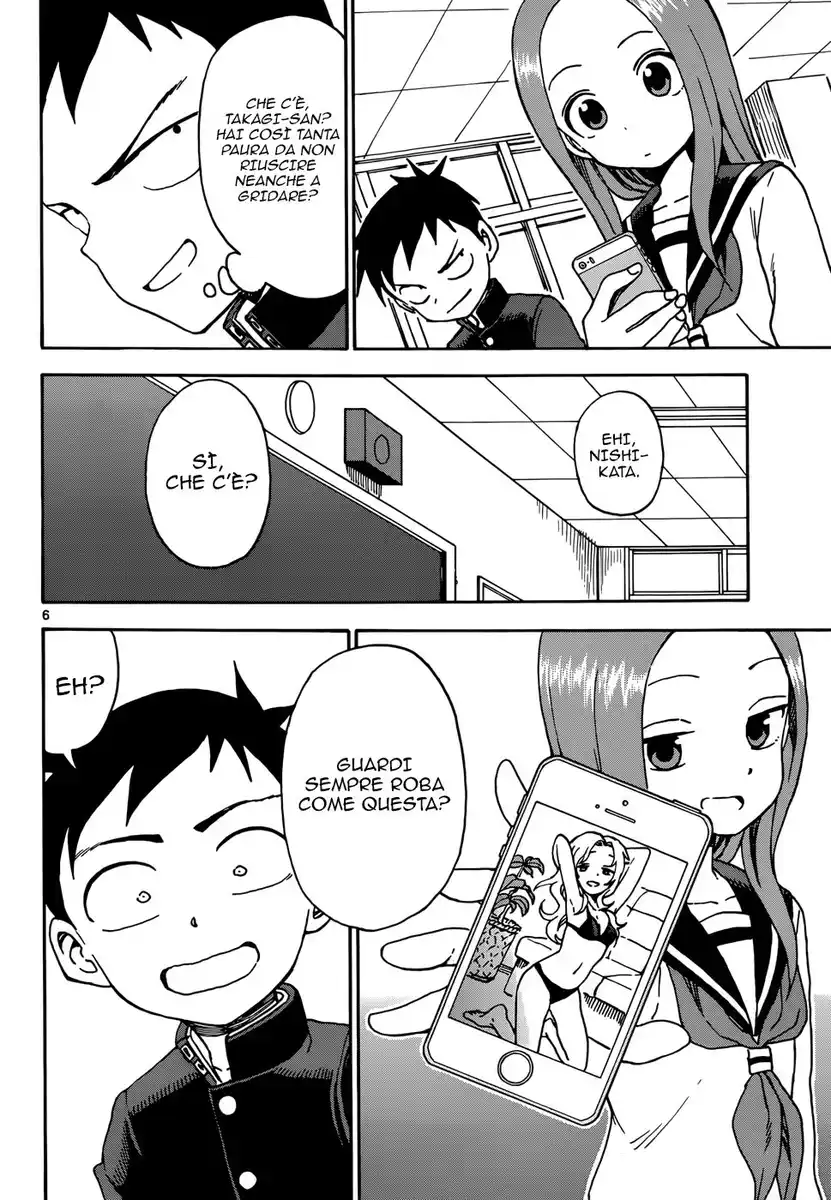 Karakai Jouzu no Takagi-san Capitolo 41 page 6