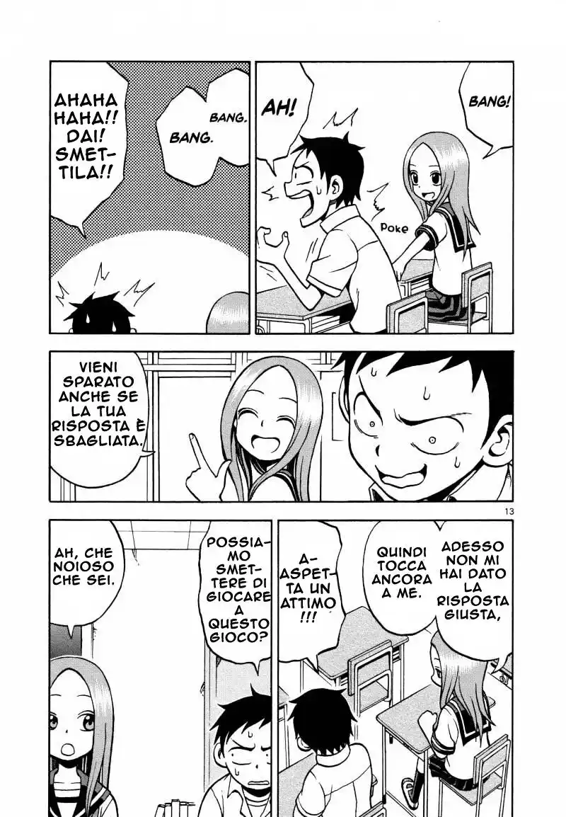 Karakai Jouzu no Takagi-san Capitolo 19 page 14