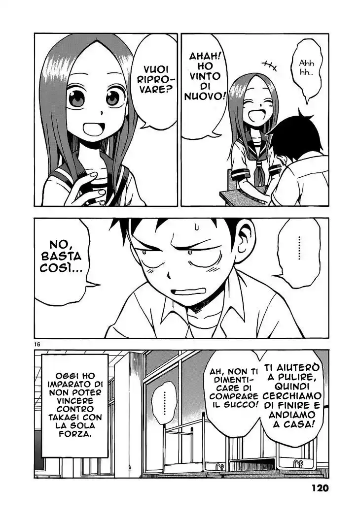 Karakai Jouzu no Takagi-san Capitolo 16 page 17