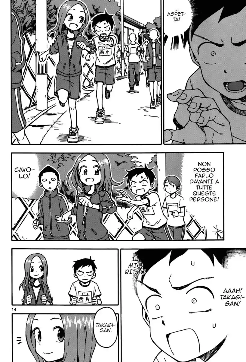 Karakai Jouzu no Takagi-san Capitolo 37 page 14