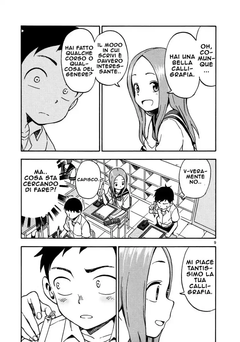 Karakai Jouzu no Takagi-san Capitolo 25 page 10