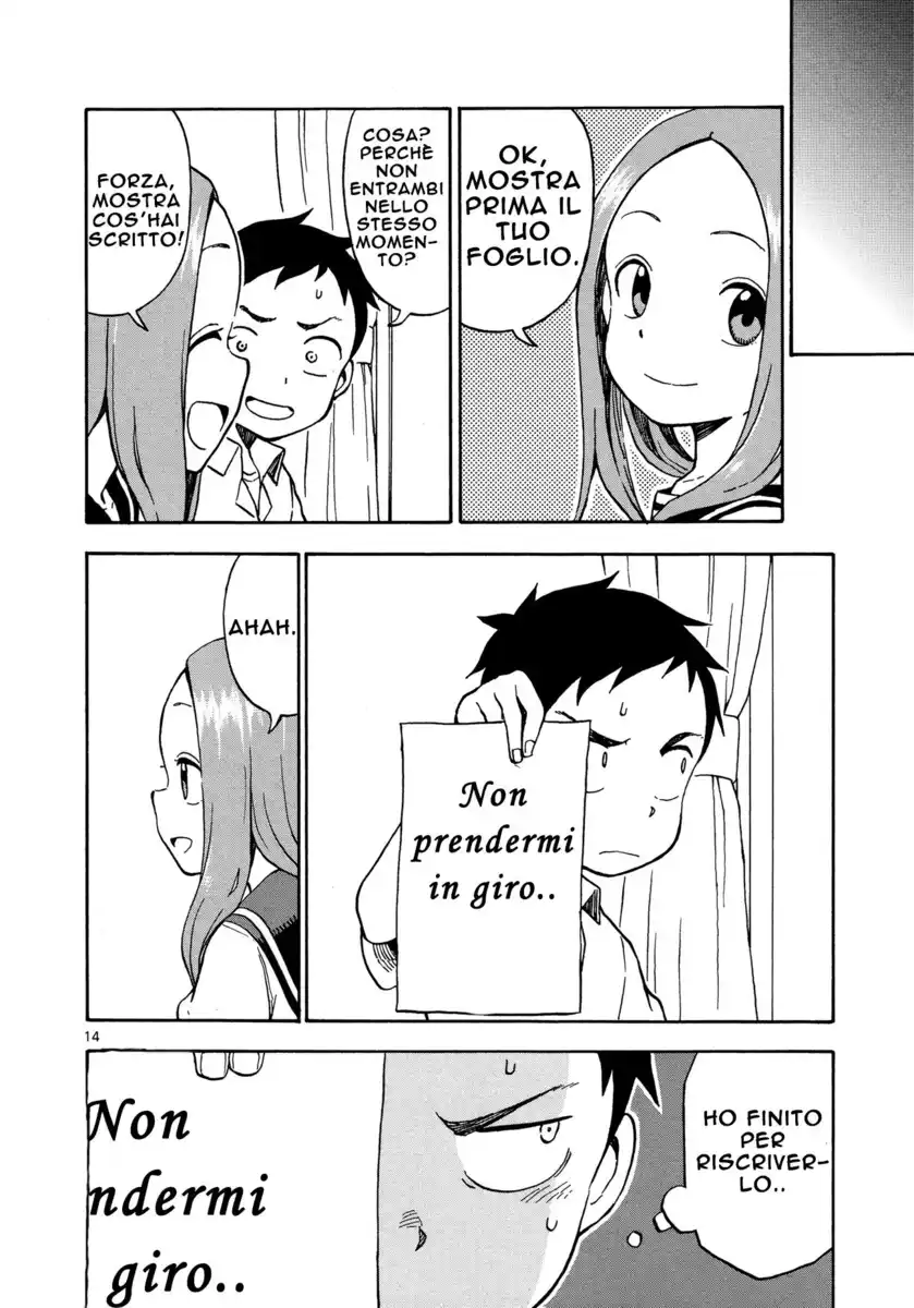 Karakai Jouzu no Takagi-san Capitolo 25 page 15