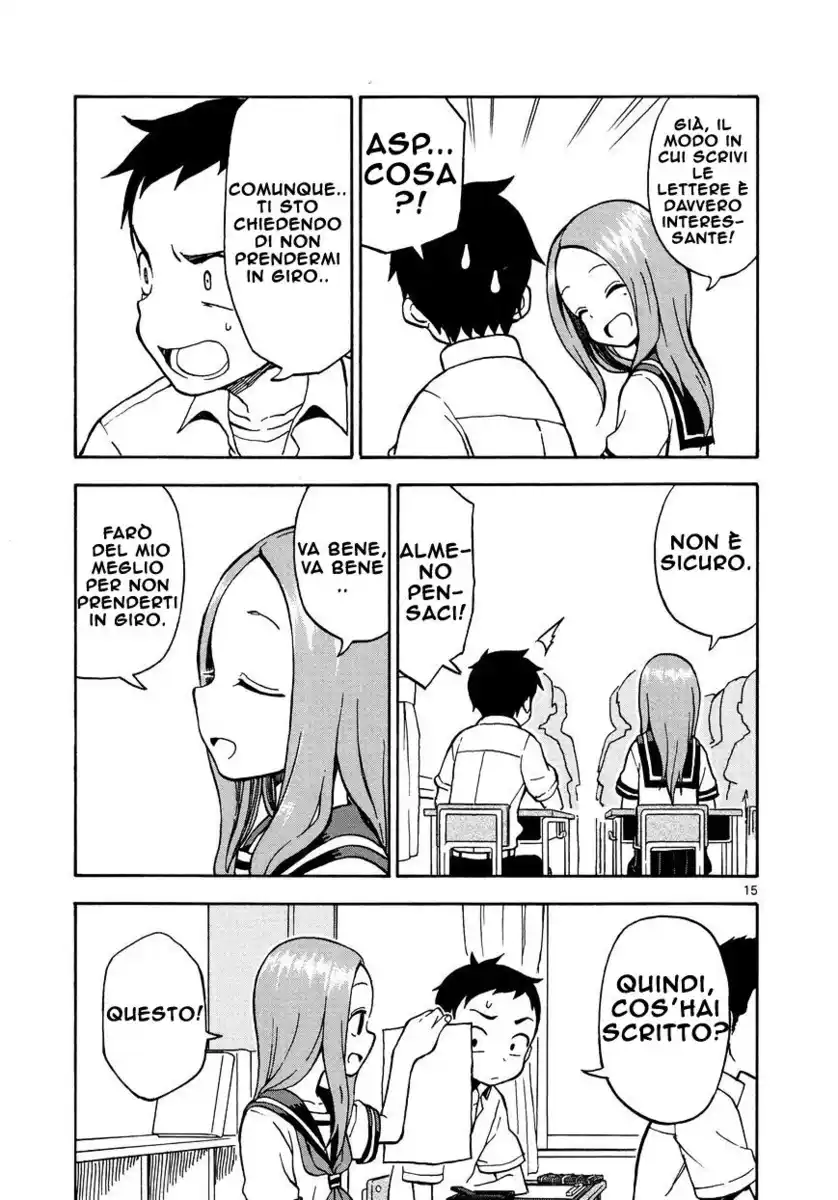 Karakai Jouzu no Takagi-san Capitolo 25 page 16