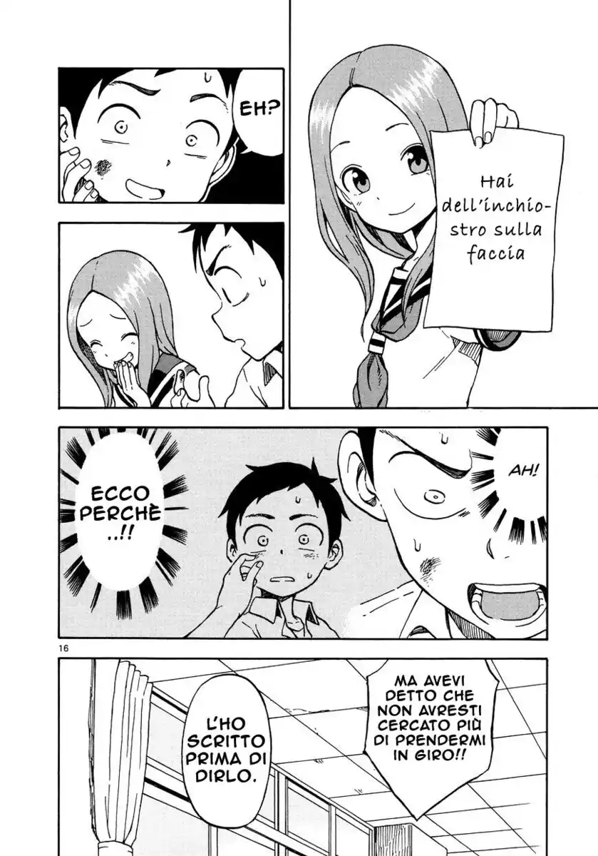 Karakai Jouzu no Takagi-san Capitolo 25 page 17