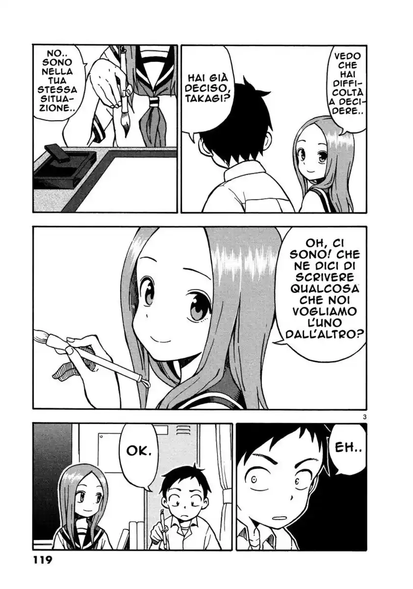 Karakai Jouzu no Takagi-san Capitolo 25 page 4