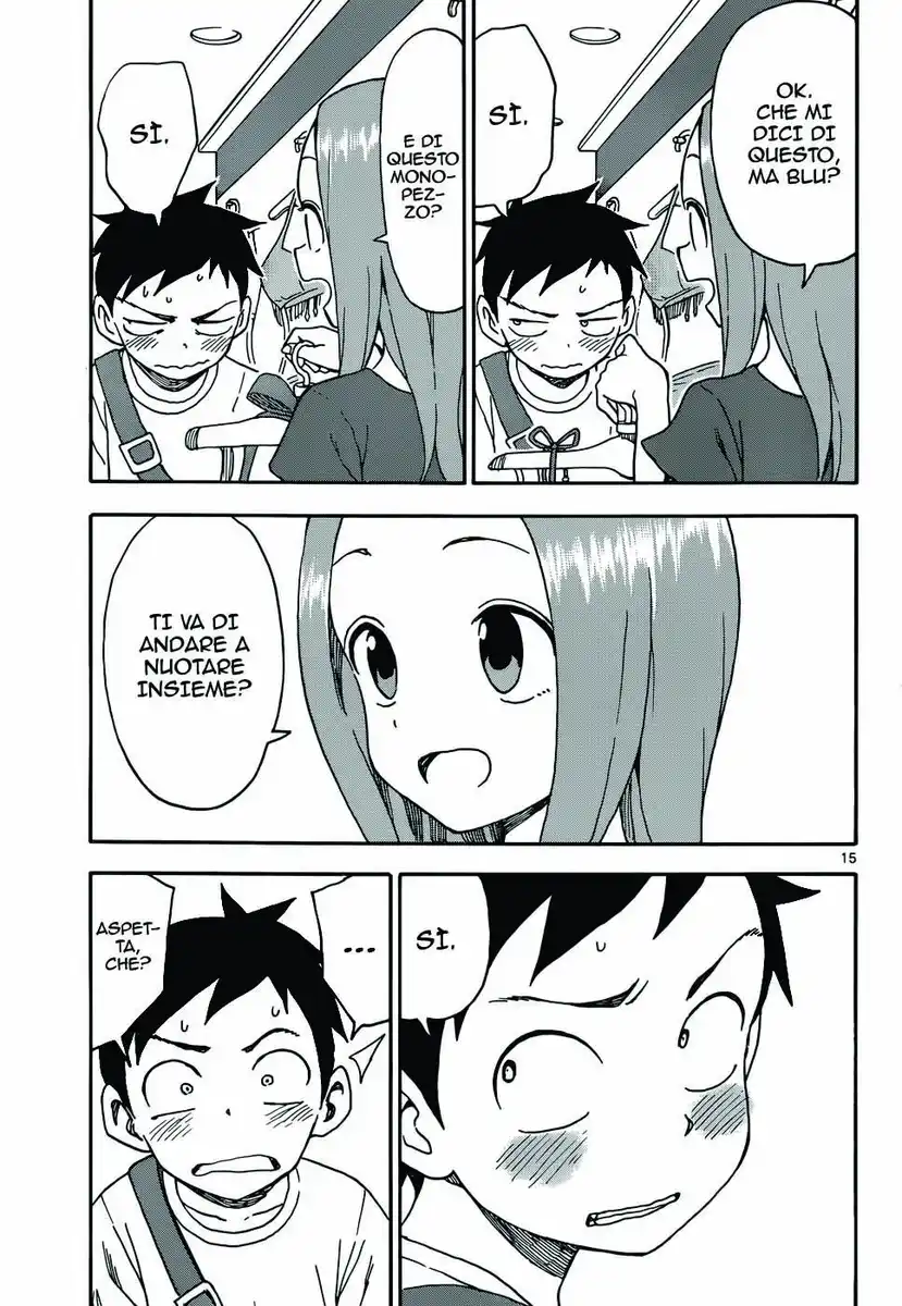 Karakai Jouzu no Takagi-san Capitolo 36 page 15