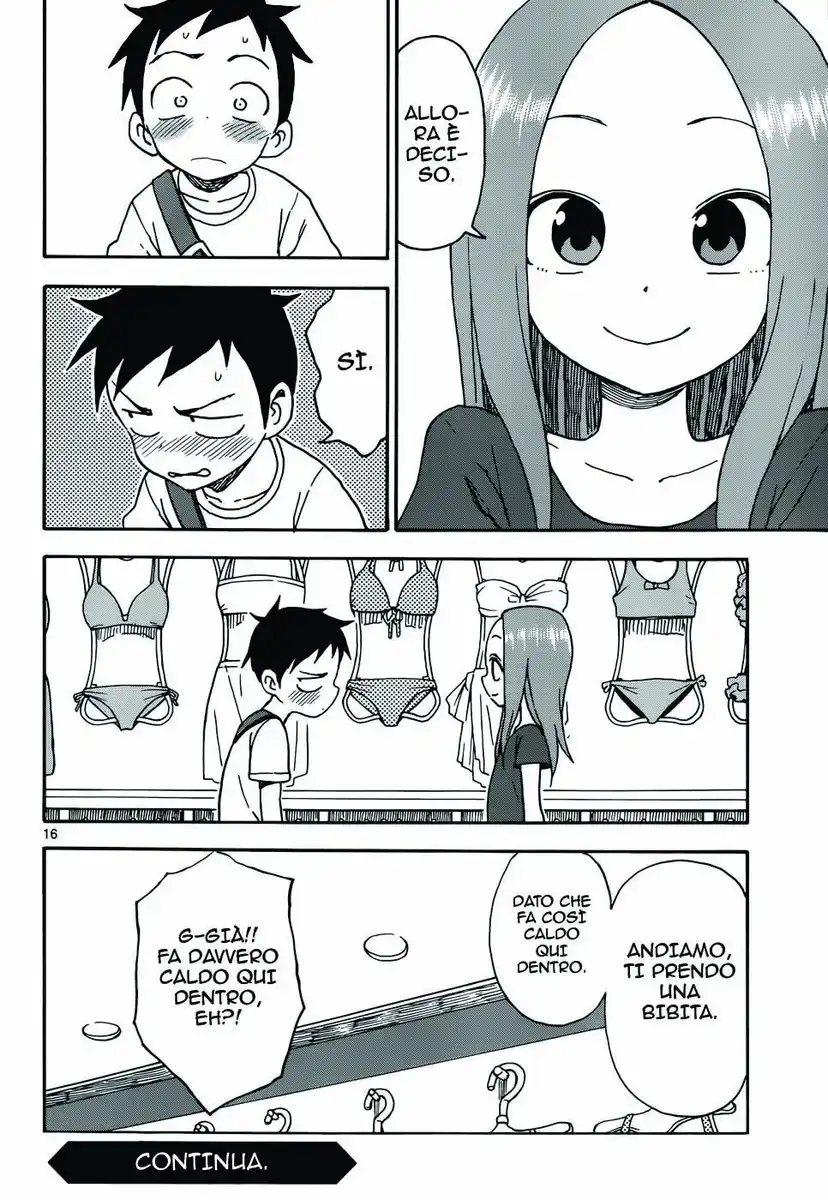 Karakai Jouzu no Takagi-san Capitolo 36 page 16