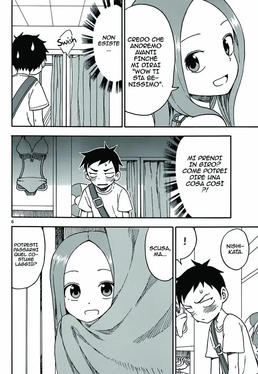 Karakai Jouzu no Takagi-san Capitolo 36 page 6