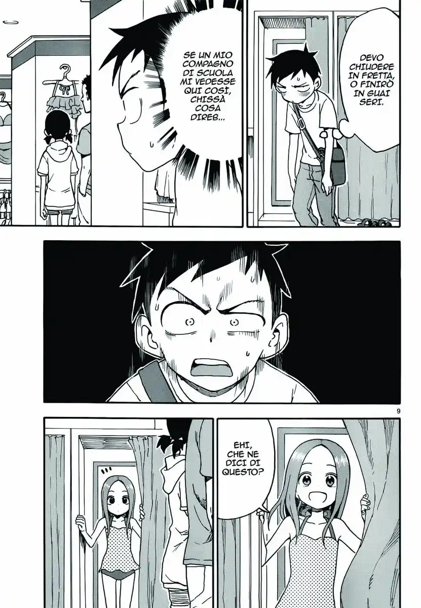 Karakai Jouzu no Takagi-san Capitolo 36 page 9