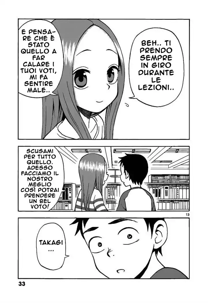 Karakai Jouzu no Takagi-san Capitolo 11 page 14