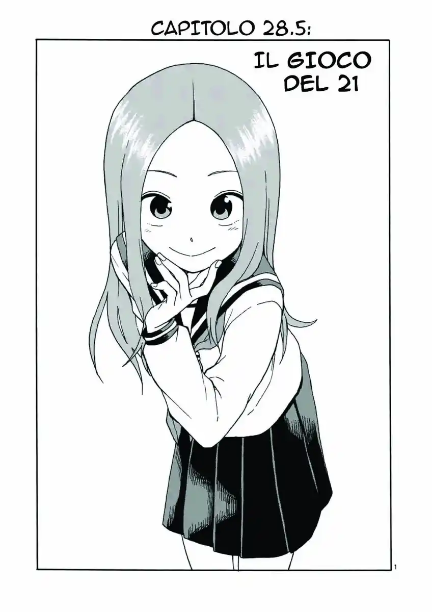 Karakai Jouzu no Takagi-san Capitolo 28.5 page 1