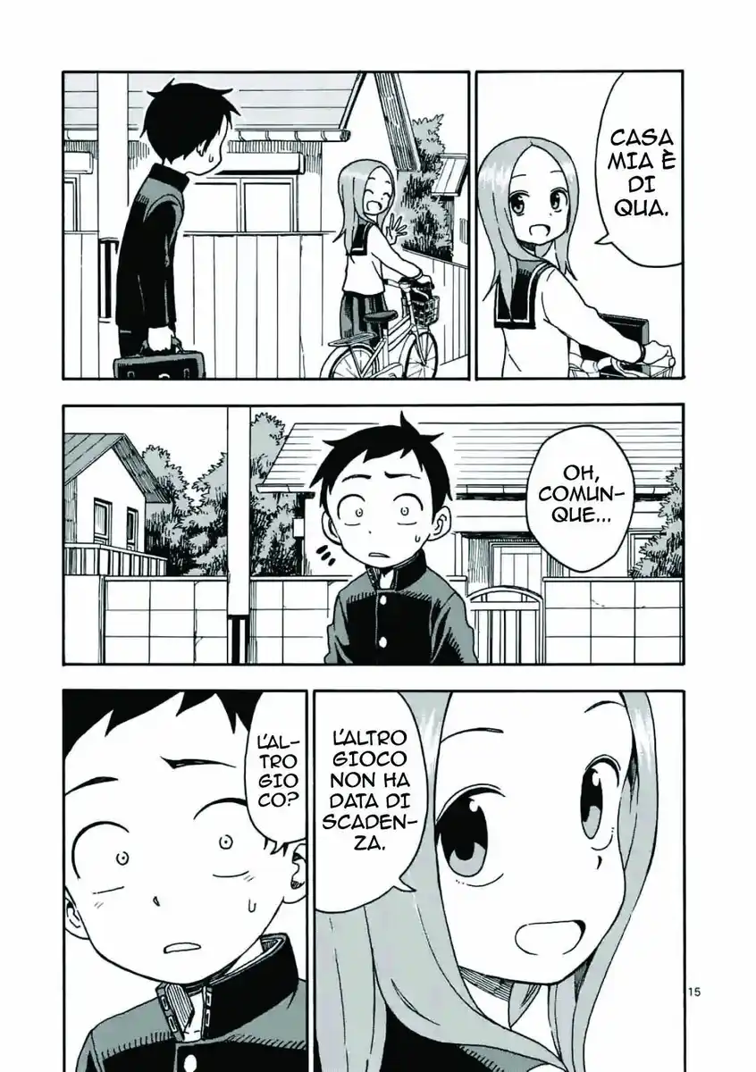 Karakai Jouzu no Takagi-san Capitolo 28.5 page 15