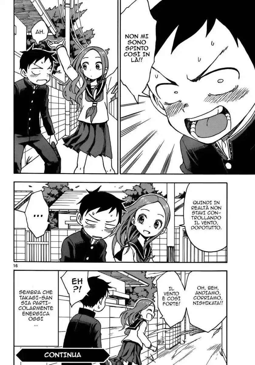 Karakai Jouzu no Takagi-san Capitolo 40 page 16