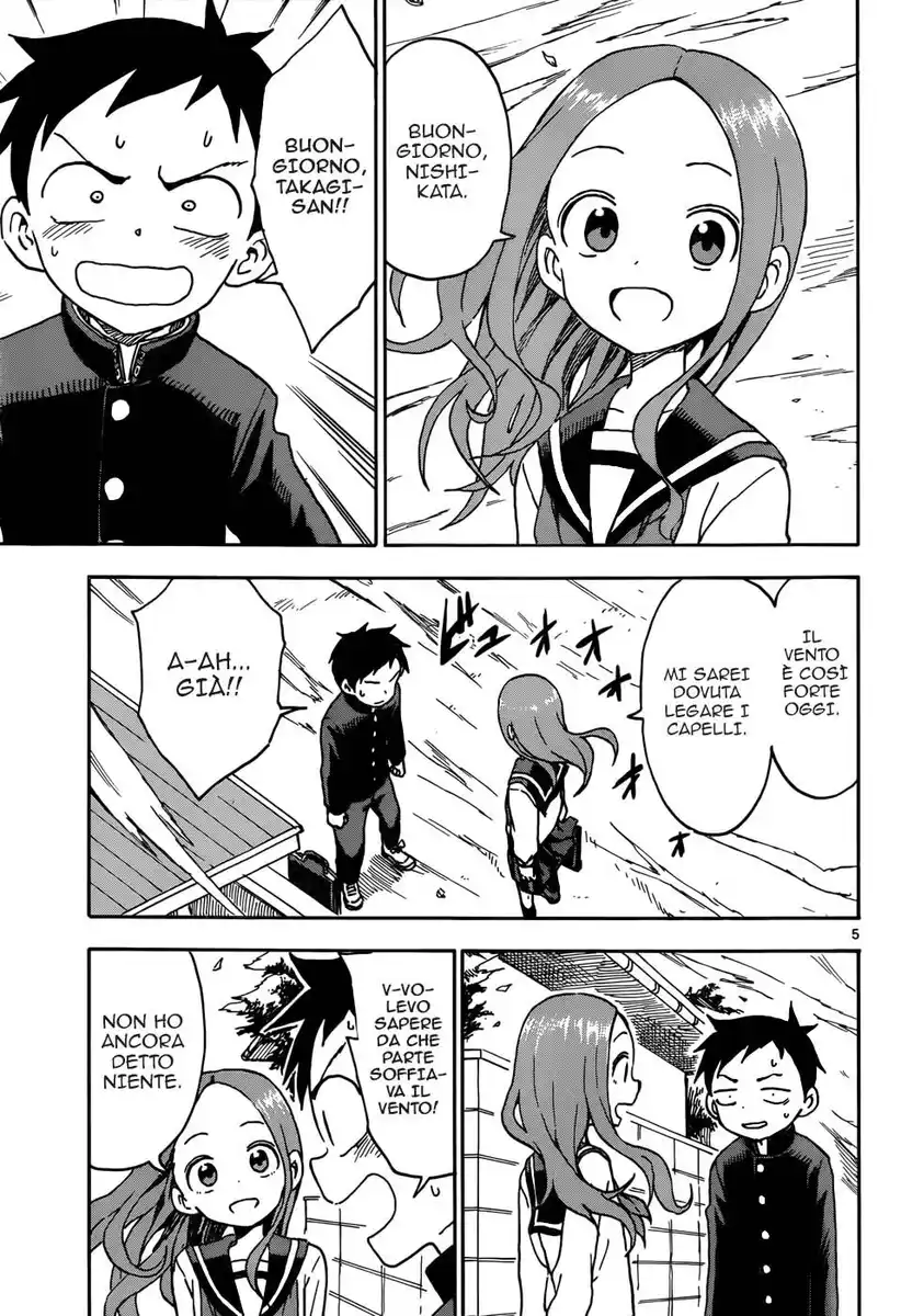 Karakai Jouzu no Takagi-san Capitolo 40 page 5