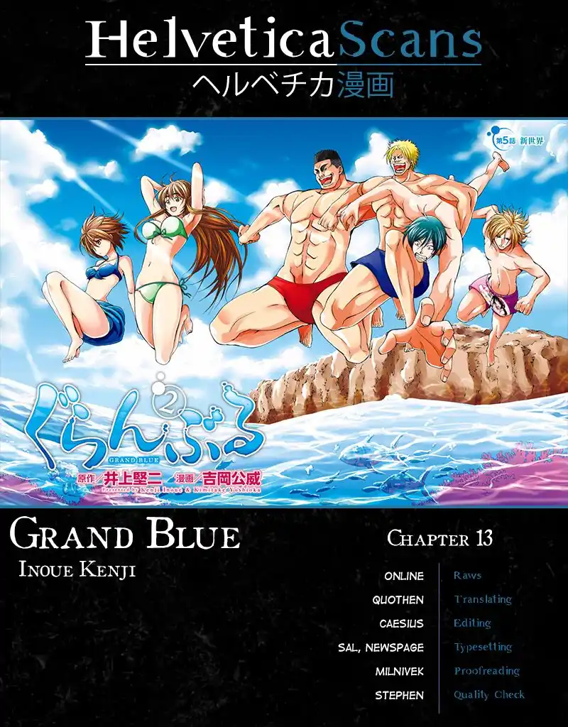 Grand Blue Capitolo 13 page 27