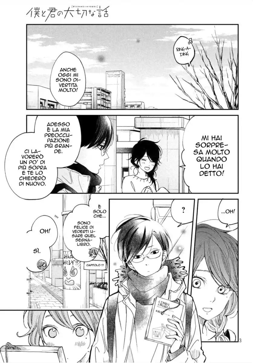 Boku to Kimi no Taisetsu na Hanashi Capitolo 21 page 3