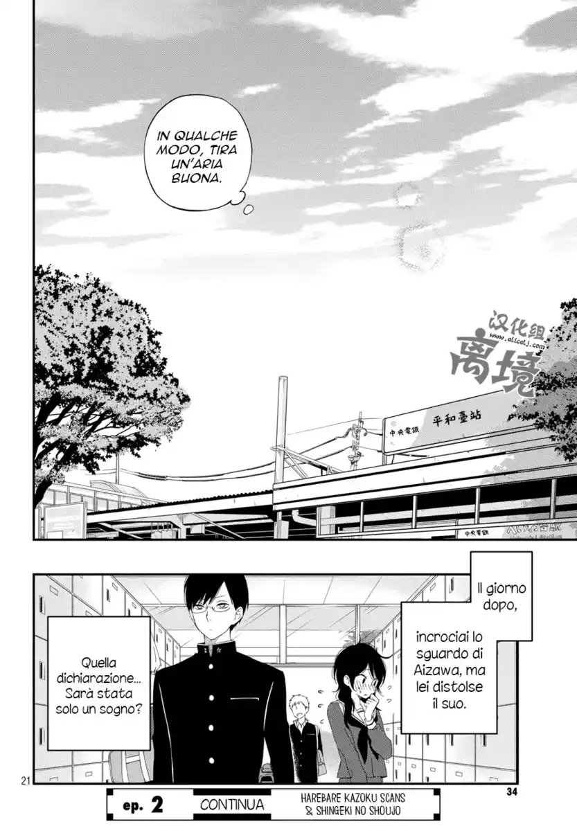 Boku to Kimi no Taisetsu na Hanashi Capitolo 01 page 22