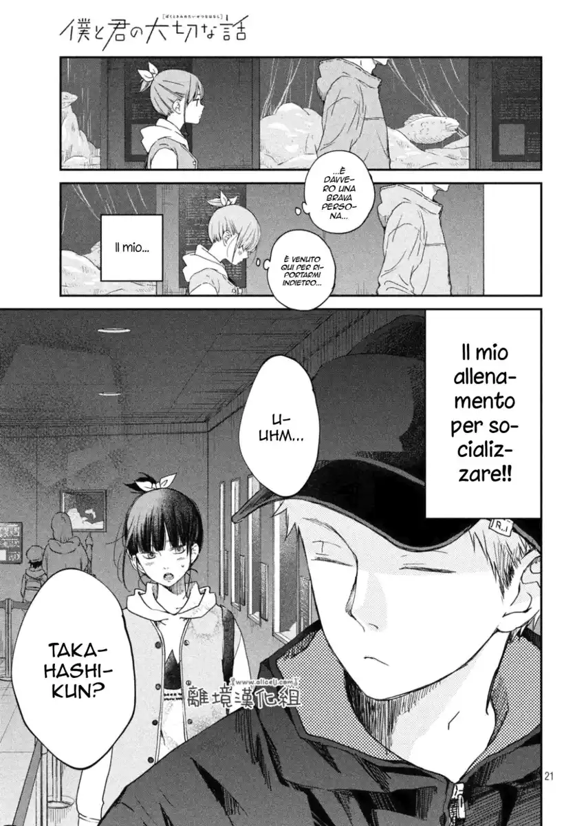 Boku to Kimi no Taisetsu na Hanashi Capitolo 20 page 20