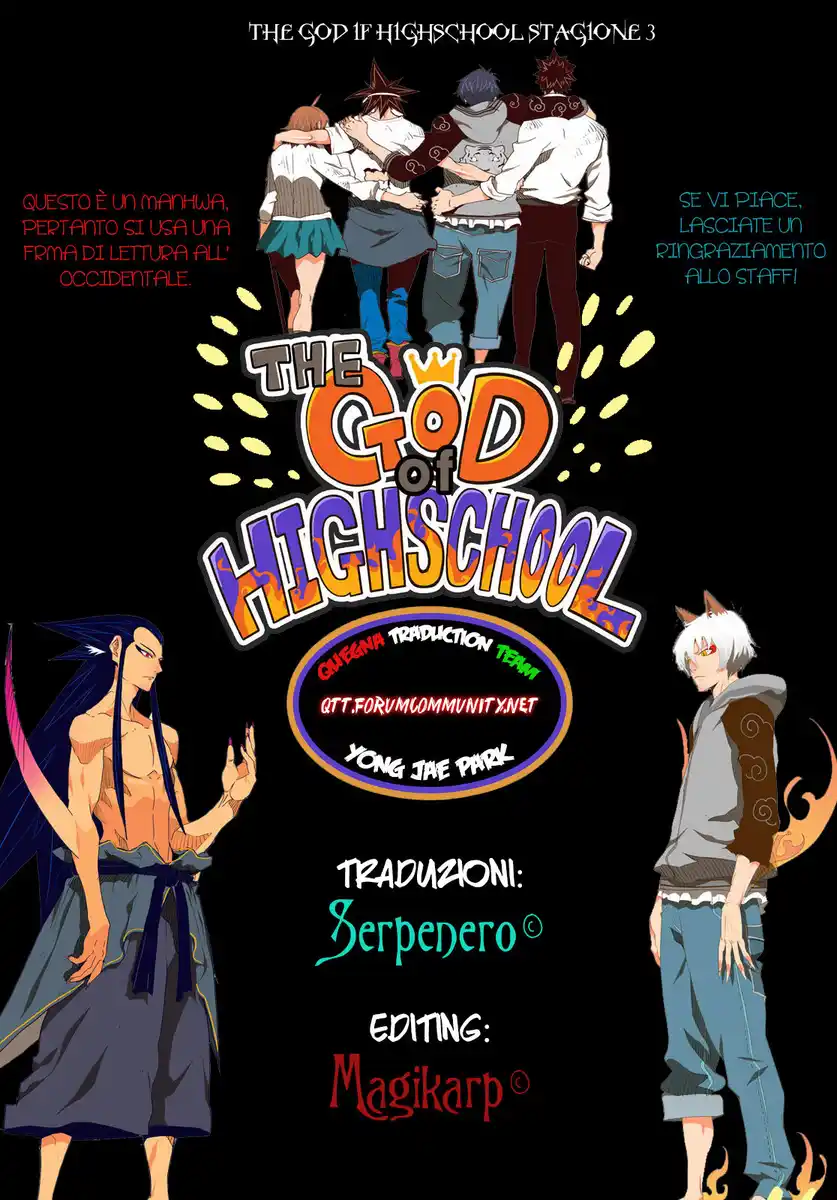 The God of High School Capitolo 119 page 1