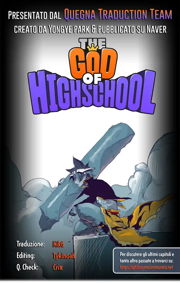 The God of High School Capitolo 458 page 1