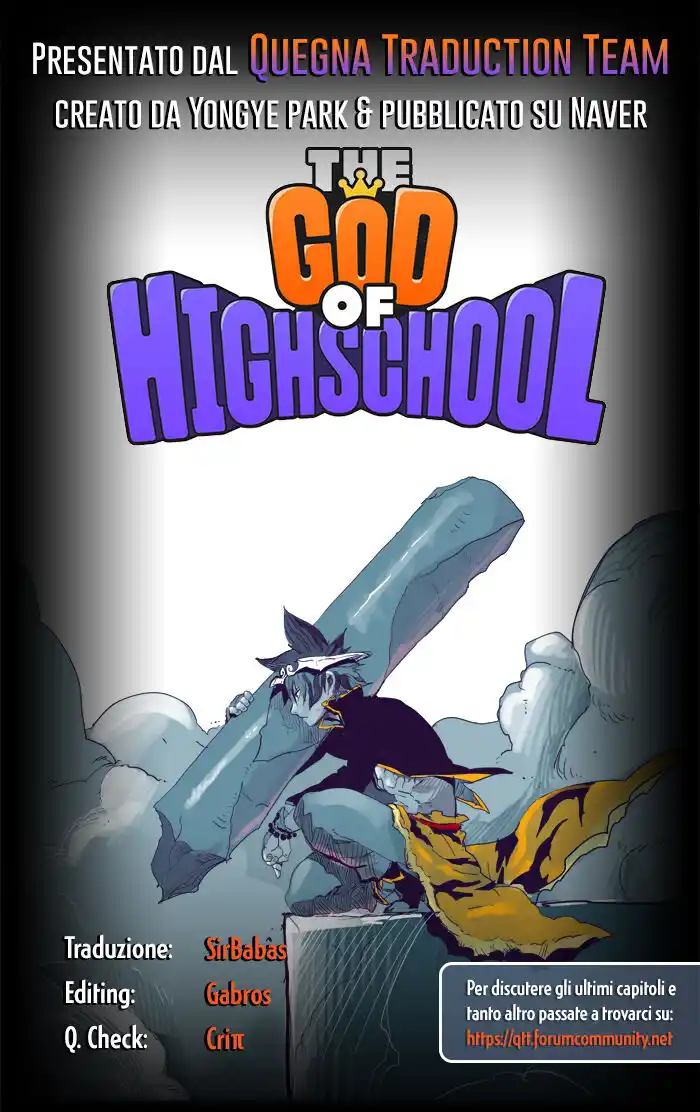 The God of High School Capitolo 438 page 1