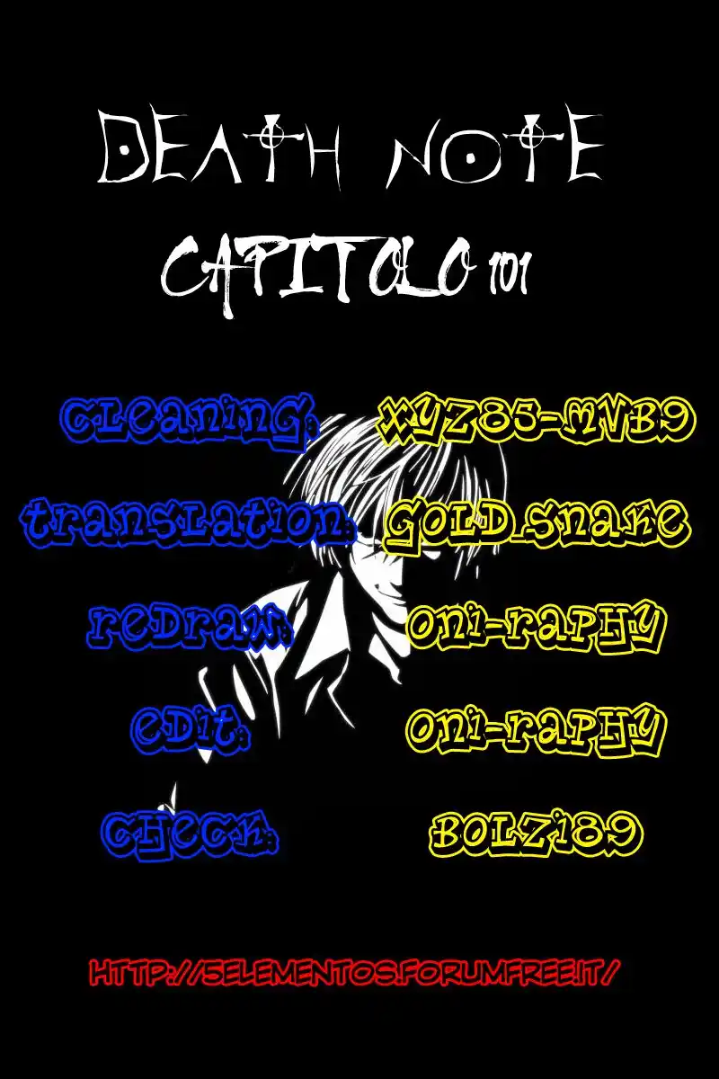 Death Note Capitolo 101 page 1