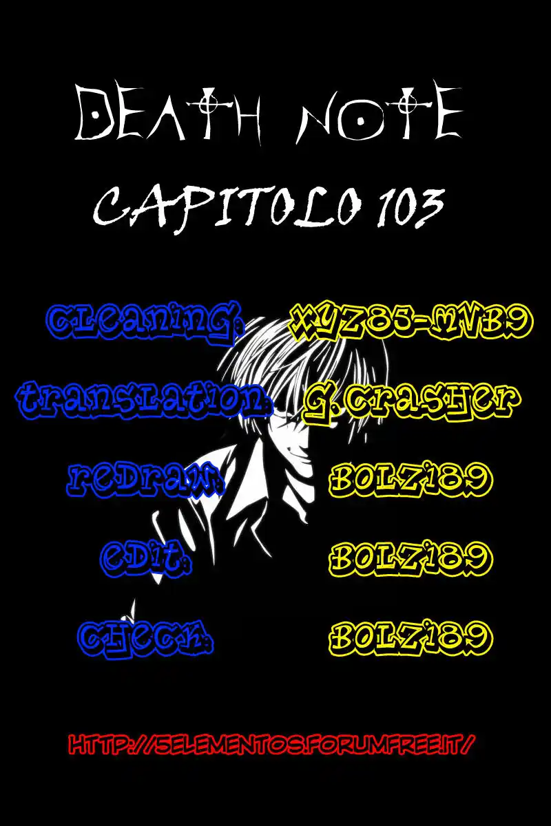 Death Note Capitolo 103 page 1