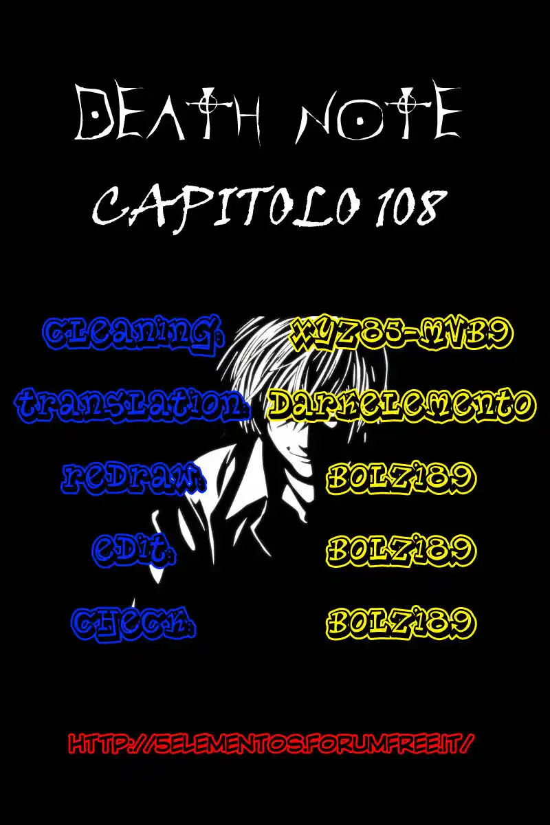 Death Note Capitolo 108 page 1