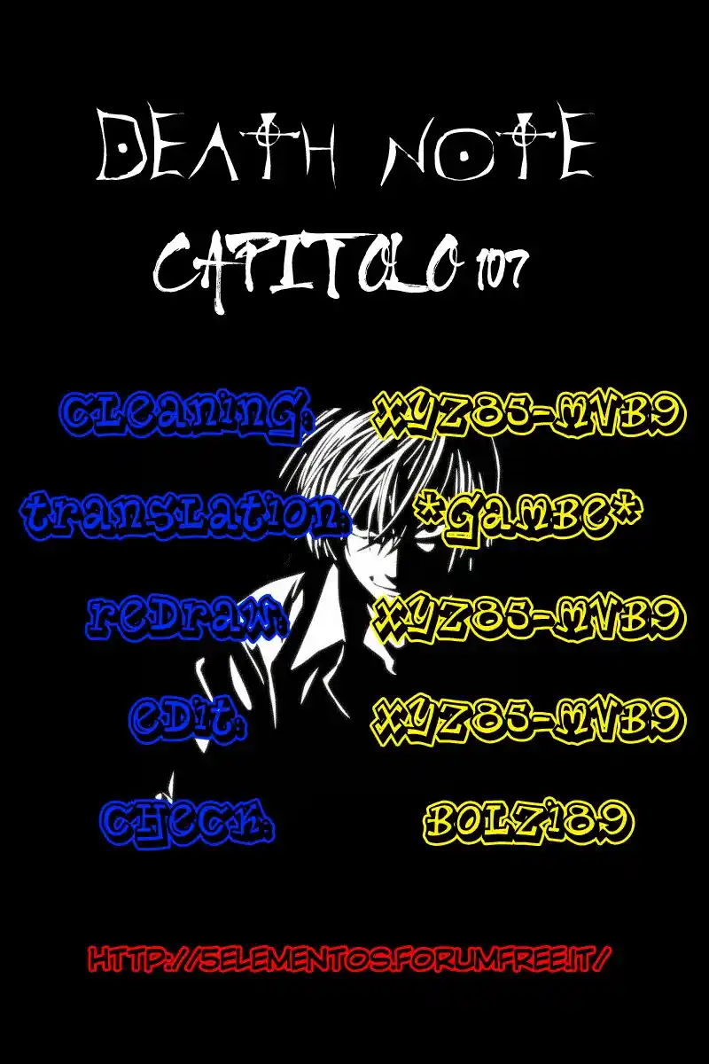 Death Note Capitolo 107 page 1