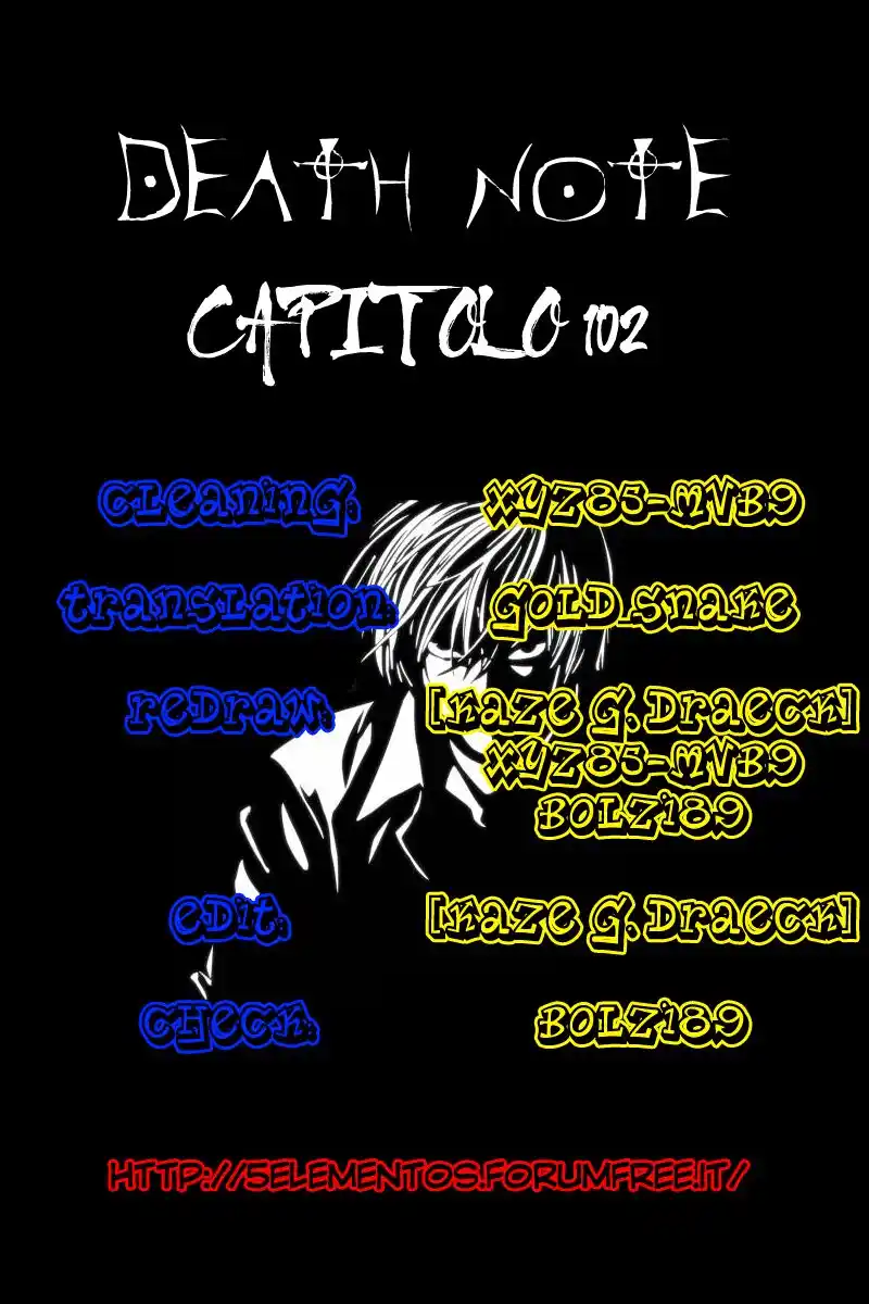 Death Note Capitolo 102 page 1